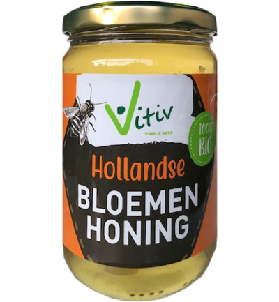 Biologische Hollandse Bloemenhoning