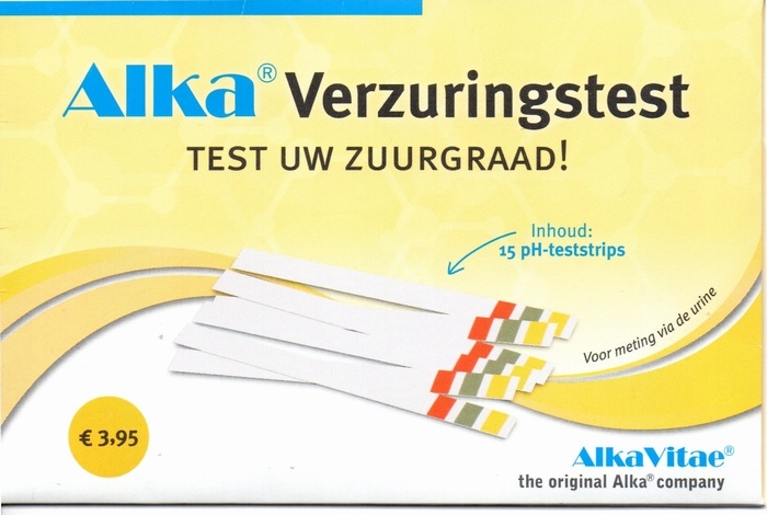 Alka Verzuringstest- 15 strips