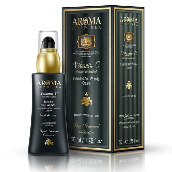Aroma Dead Sea Royal Diamond – Crème Visage à la Vitamine C, Anti-Rides et Anti-Taches