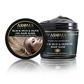 Aroma Dead Sea Masque capillaire à la boue noire et à l'huile d'olive 500 ml