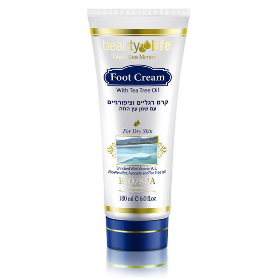 Beauty Life  Crème anti-crevasses pour les pieds à l'huile d'arbre à thé