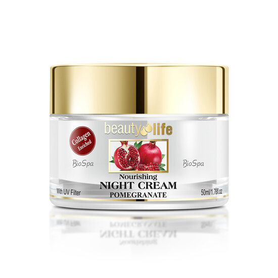 Beauty Life Crème de nuit nourrissante à l'extrait de grenade