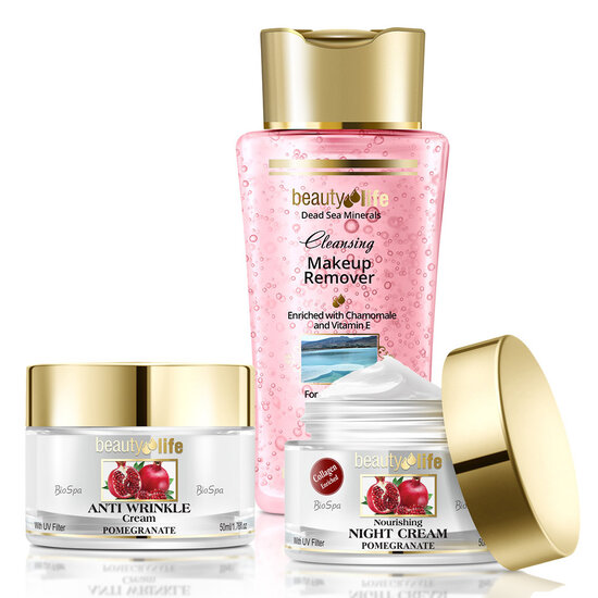 Beauty Life Set nettoyant + 2x crème pour le visage