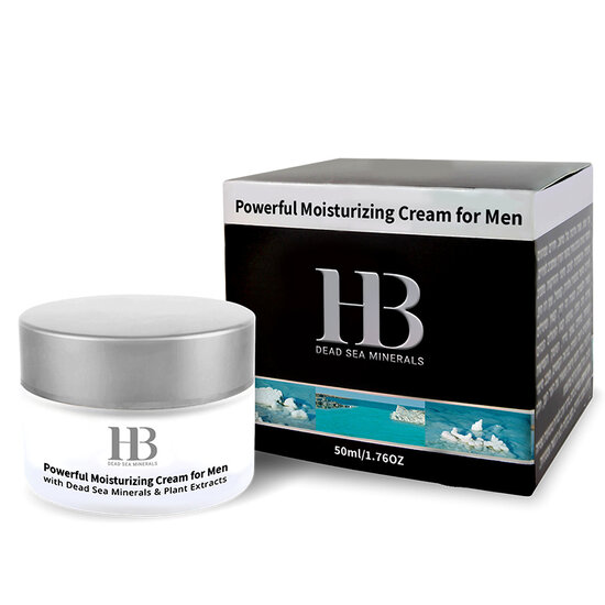 HB Dead Sea Minerals Crème anti-rides hommes