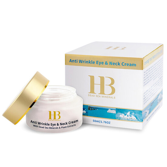 HB Dead Sea Minerals Crème pour le contour des yeux et le cou