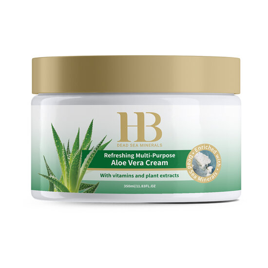 HB Dead Sea Minerals Crème pour le corps à l'aloe vera 350 ml