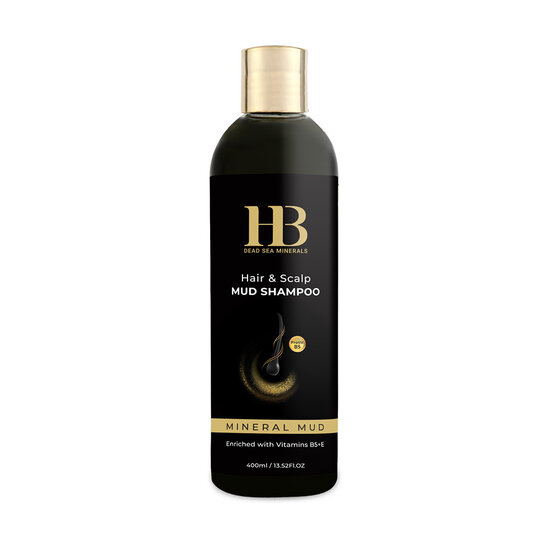 HB Dead Sea Minerals Shampooing à la boue cheveux et cuir chevelu