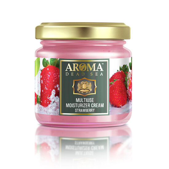 Aroma Dead Sea Crème hydratante multi-usage à la fraise