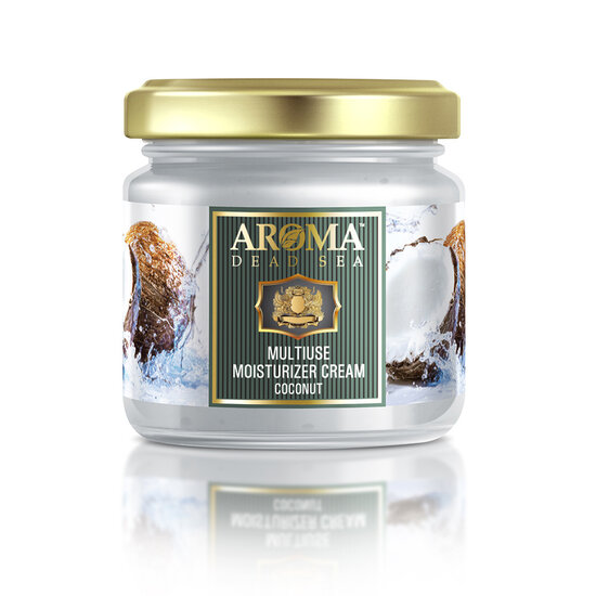 Aroma Dead Sea Crème hydratante polyvalente à l'huile de coco
