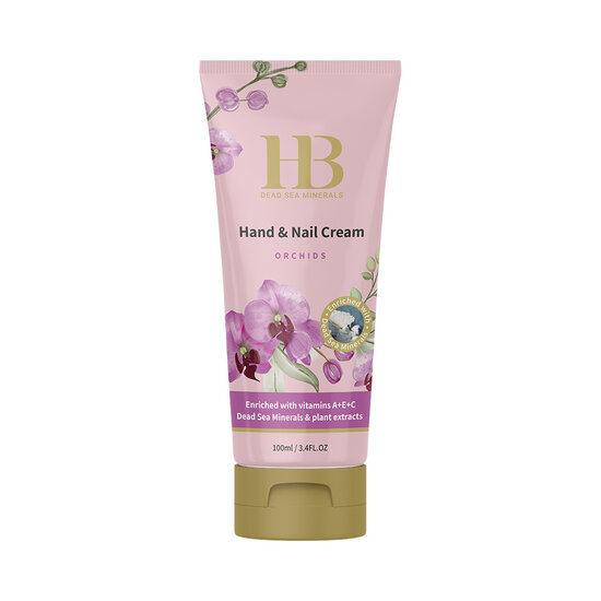 HB Dead Sea Minerals Crème pour les mains et les ongles à l'orchidée