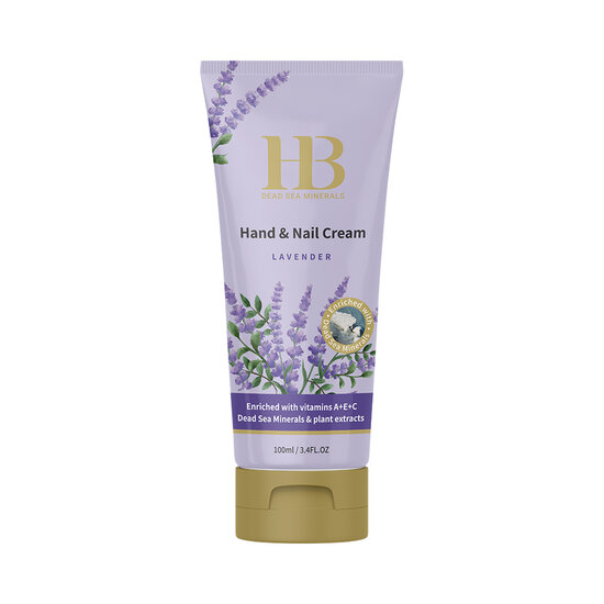 HB Dead Sea Minerals Crème pour les mains et les ongles à lavande