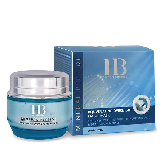 HB Dead Sea Minerals Masque de nuit rajeunissant aux peptides minéraux