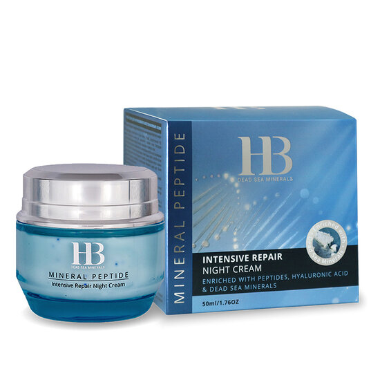 HB Dead Sea Minerals Crème de nuit - Mineral Peptide