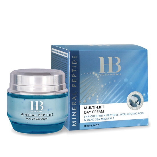 HB Dead Sea Minerals Crème de jour - Mineral Peptide - Effet lifting