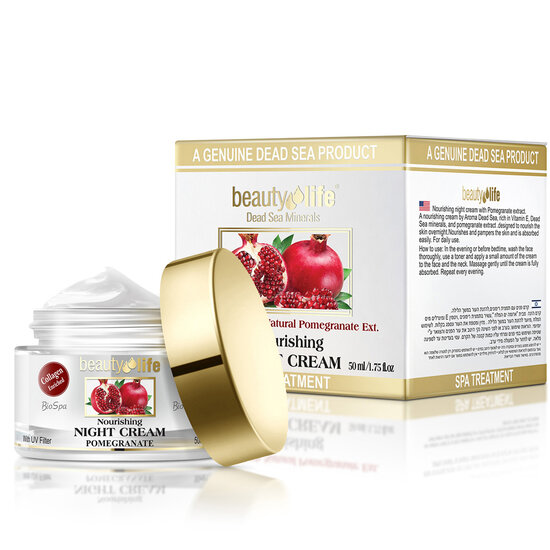 Beauty Life Crème de nuit nourrissante à l'extrait de grenade