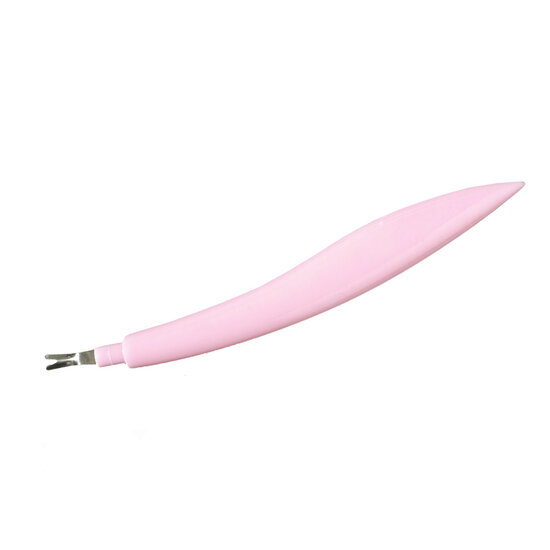 Parocare Couteau à cuticules de précision avec manche ergonomique incurvé