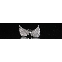 Zilveren Angel wings ring zirkonia Zilveren Angel wings ring zirkonia