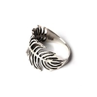 Zilveren BOHO ring Feather Zilveren BOHO ring Feather