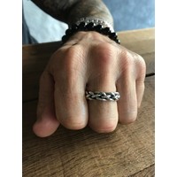Zilveren ring Vlecht Zilveren ring Vlecht