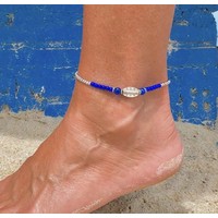 Enkelbandje Oahu blauw Enkelbandje Oahu blauw