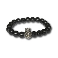 Kralen armband Lion King Black Onyx Kralen armband Lion King Black Onyx