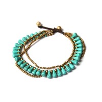 Enkelbandje Turquoise drop Enkelbandje Turquoise drop
