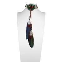 Indian Feather Choker / Upper arm bracelet Indian Feather Choker / Upper arm bracelet