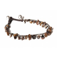 Armbandje Tiger-eye steentjes Armbandje Tiger-eye steentjes