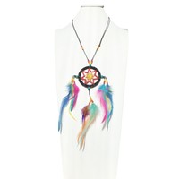Dreamcatcher Feather ketting Barbarella Dreamcatcher Feather ketting Barbarella