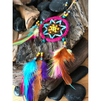 Dreamcatcher Feather ketting Bowine Dreamcatcher Feather ketting Bowine