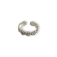 Teenring / vingertop ring FLOWER POWER Teenring / vingertop ring FLOWER POWER