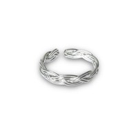 Teenring / vingertop ring BRAID Teenring / vingertop ring BRAID