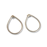 Zilveren oorstekers Silver drop Zilveren oorstekers Silver drop