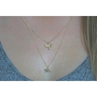 Ketting Beautiful Bee gold-plated Ketting Beautiful Bee gold-plated