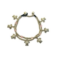 Armbandje schildpadjes rodium Armbandje schildpadjes rodium