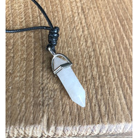 Ketting Opaalkwarts pendant Ketting Opaalkwarts pendant
