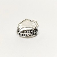 Teenring / vingertop ring HIPPY FLOWER Teenring / vingertop ring HIPPY FLOWER