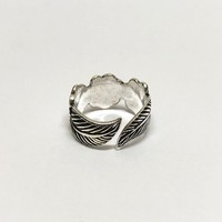 Teenring / vingertop ring HIPPY FLOWER Teenring / vingertop ring HIPPY FLOWER