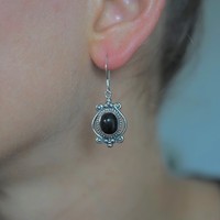 Black Onyx oorbellen Koi Black Onyx oorbellen Koi