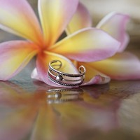 Teenring / vingertop ring BALI BALL Teenring / vingertop ring BALI BALL