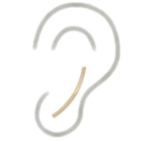 Goldplated ear climbers Meghan Goldplated ear climbers Meghan
