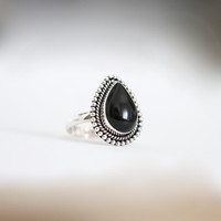 Black onyx ring Leelavadee Black onyx ring Leelavadee
