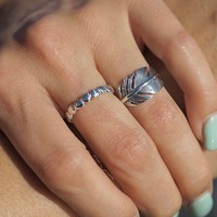 Zilveren ring stacked heart Zilveren ring stacked heart
