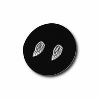 Zilveren oorknopjes Angel wings Zilveren oorknopjes Angel wings