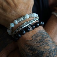 Kralen armband Matte Black Onyx Kralen armband Matte Black Onyx