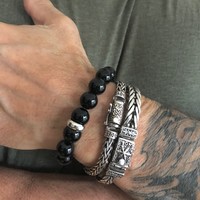 Kralen armband Black Onyx Kralen armband Black Onyx