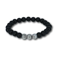 Kralen armband Black Onyx Joe Kralen armband Black Onyx Joe
