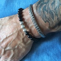 Kralen armband Black Onyx Joe Kralen armband Black Onyx Joe