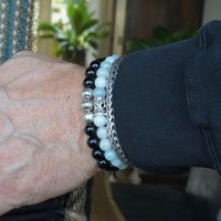 Kralen armband Black Onyx Joe Kralen armband Black Onyx Joe
