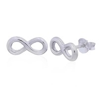 Zilveren oorknopjes Infinity Zilveren oorknopjes Infinity